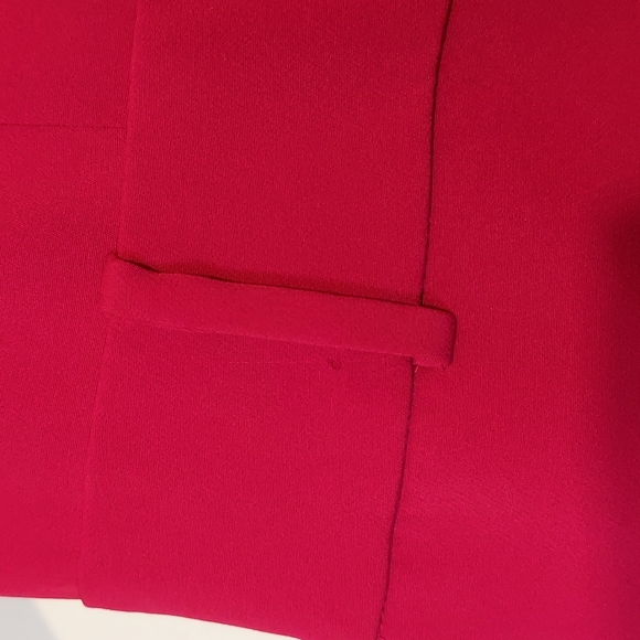 New York & Company Fuchsia Puff Sleeved Jumpsuit Size Small - Picture 11 of 12